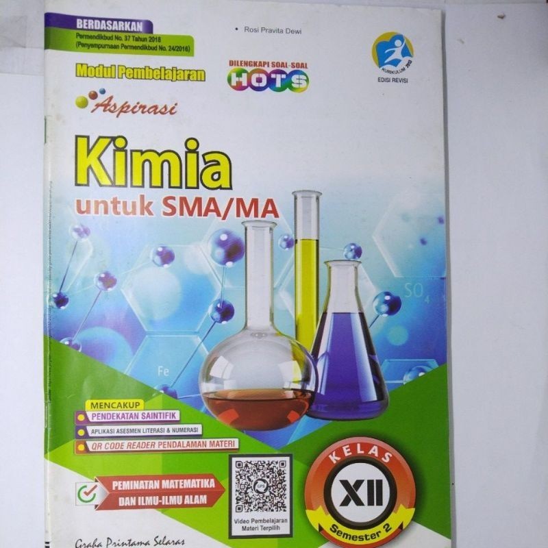 LKS SMA KIMIA KELAS 12 SEMESTER 2 KURIKULUM 2013 K13