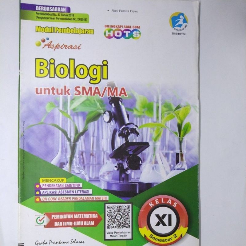 LKS SMA BIOLOGI KELAS 11 SEMESTER 2 KURIKULUM 2013 K13