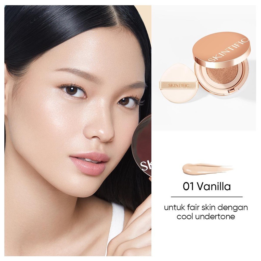 [SPECIAL PRICE] BUY IT NOW!!! SKINTIFIC Air Cushion BB Cream / Foundation / BB Cushion Breathable UV