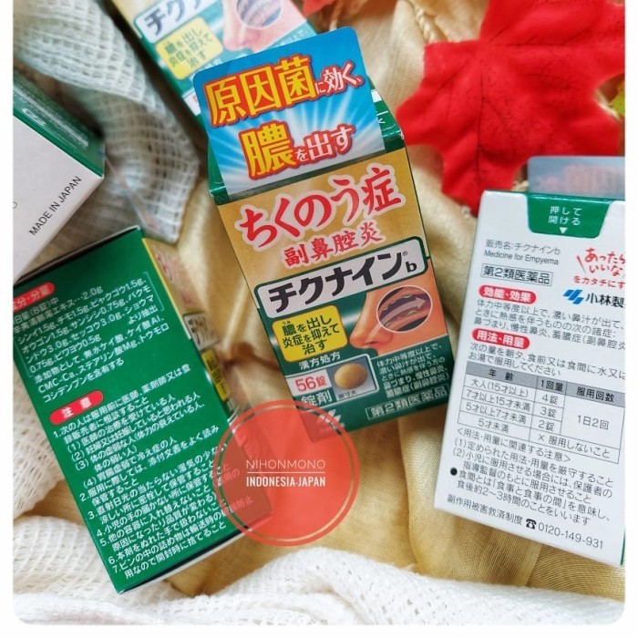 Chikunain Kobayashi Obat Sinusitis Jepang