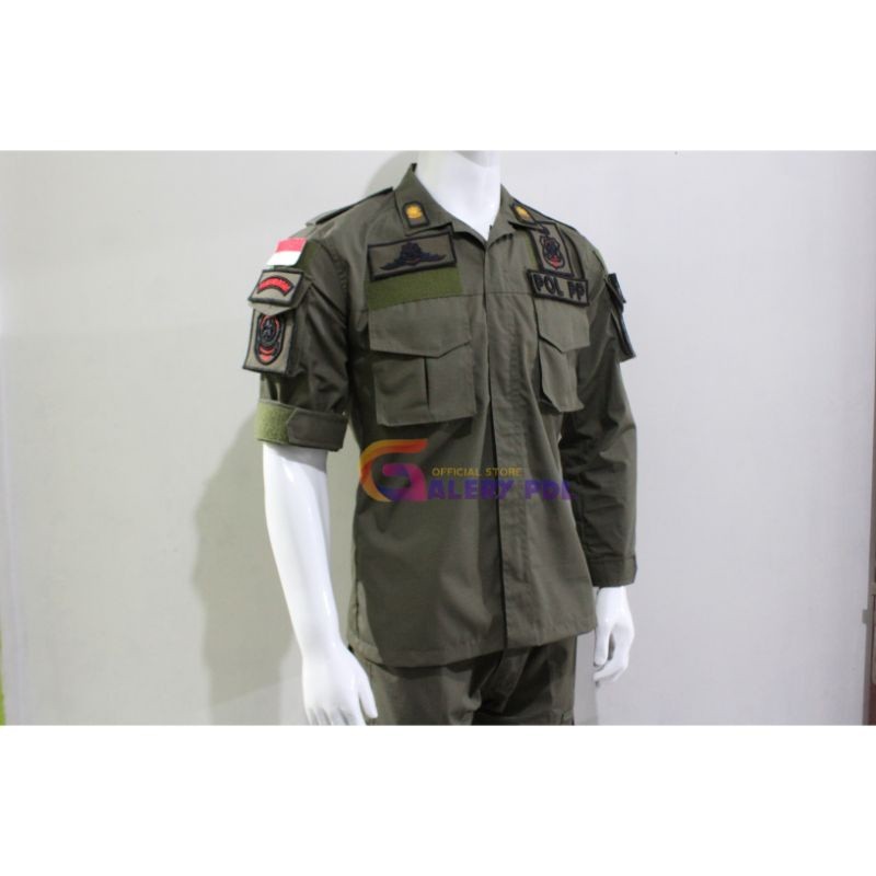 [OUR BEST] SPECIAL PRICE baju PDL POL PP Seragam pdl pol PP atribut satpol pp LENGKAP