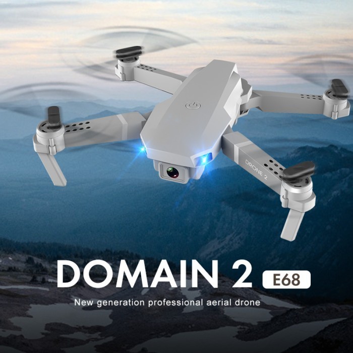 READY New Drone E68 Mini RC HD Camera Kamera HD Drone