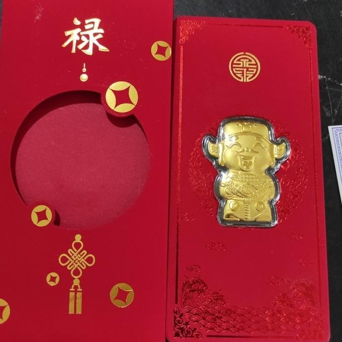 

New Angpao Emas Chaisen Tahun Baru Imlek / Angpao Emas Imlek Berkualitas