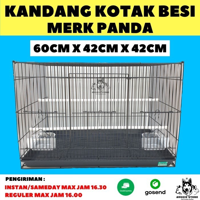 Promo Kandang Kotak Besi/Kandang Kotak Lovebird/Kandang Ternak Merk Panda