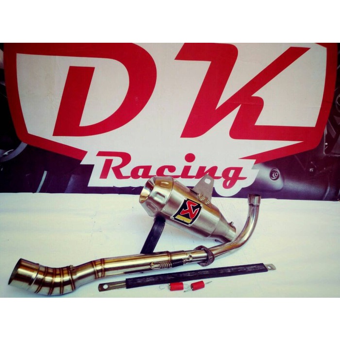 ✅New Ori Knalpot Racing Akrapovic Gp Honda Supra Fit Fullsystem Terbatas
