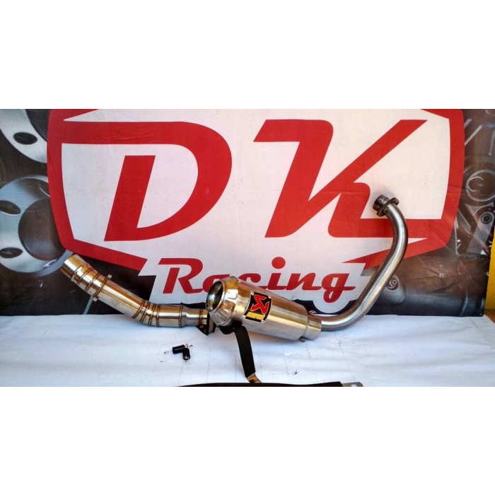 ✅New Ori Knalpot Racing Suzuki Satria F150 Akrapovic Gp Monster Fullsystem Terbaru