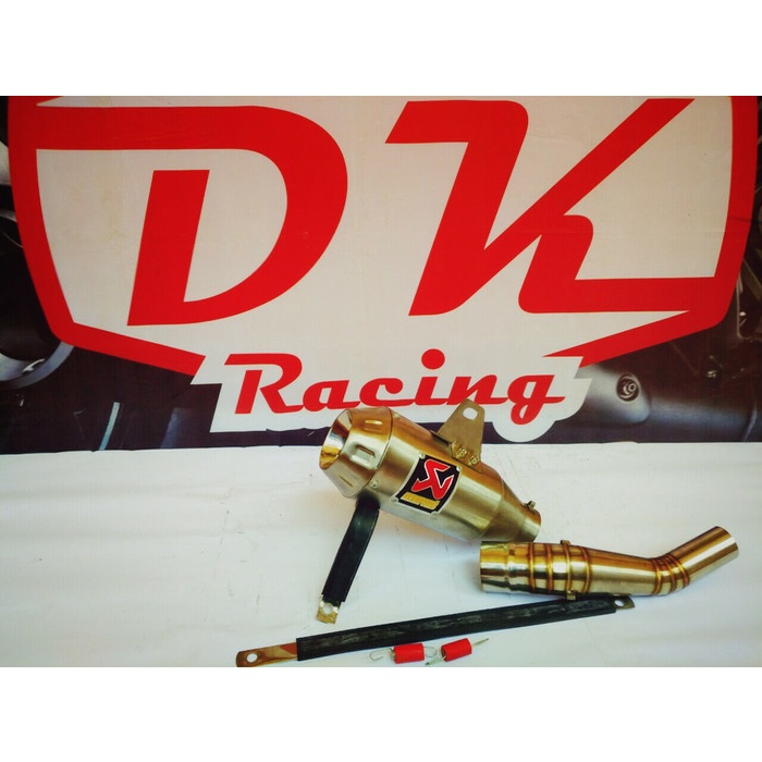 ✅New Ori Knalpot Akrapovic Diamon Kawasaki Ninja Fi Z250 Slip On Limited