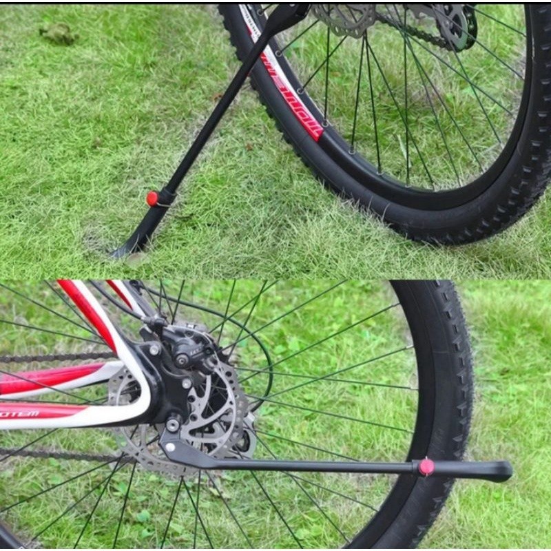 Standar Qr Qui Release Kistand Standar Qr Sepeda Mtb Roadbike Adjustable