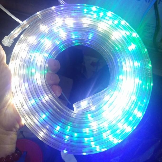 TERMURAH - Lampu Led Strip MAXCO 2835- 6mm (warna/i) selang segi hias pohon natal