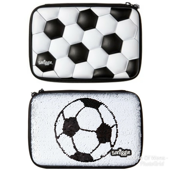 

[Baru] Smiggle Goal Reversible Sequin Hardtop Pencil Case Berkualitas