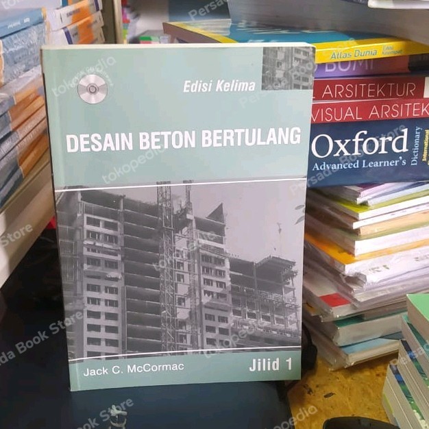 

[Baru] Desain Beton Bertulang Edisi Kelima Jilid 1 - Jack Mccormac Original Diskon