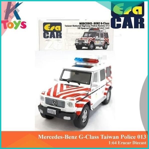 Era Car Mercedes-Benz G-Class Taiwan Police 013 - 1:64 Eracar Diecast