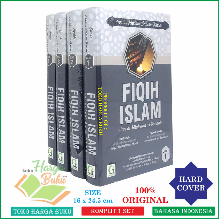 

[Baru] Fiqih Islam Dari Al-Kitab Dan As-Sunnah Komplit 1Set Isi 4 Buku Fikih Terbatas
