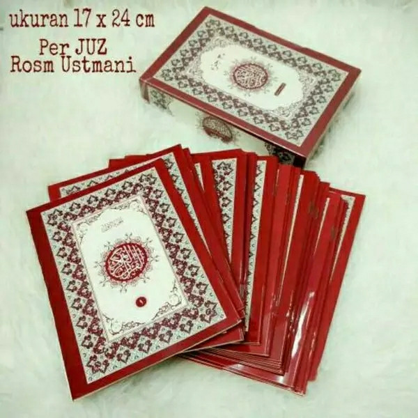 

[Baru] Al Qur'An Per Juz Rosm Ustmani Terbatas