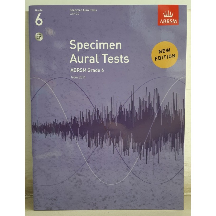 

[Baru] Specimen Aural Tests Grade 6 Cd Terbatas