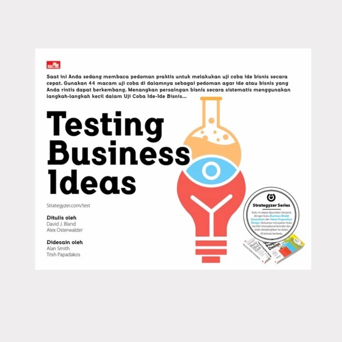 

[Baru] Buku Testing Business Ideas - Alexander Osterwalder Terbatas