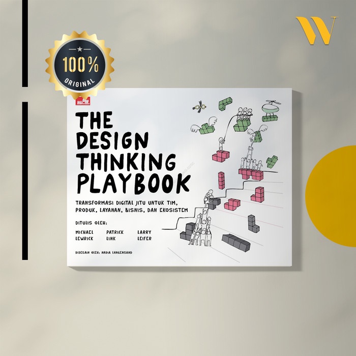 

[Baru] Buku Bisnis The Design Thinking Playbook Baru Original Terbaru