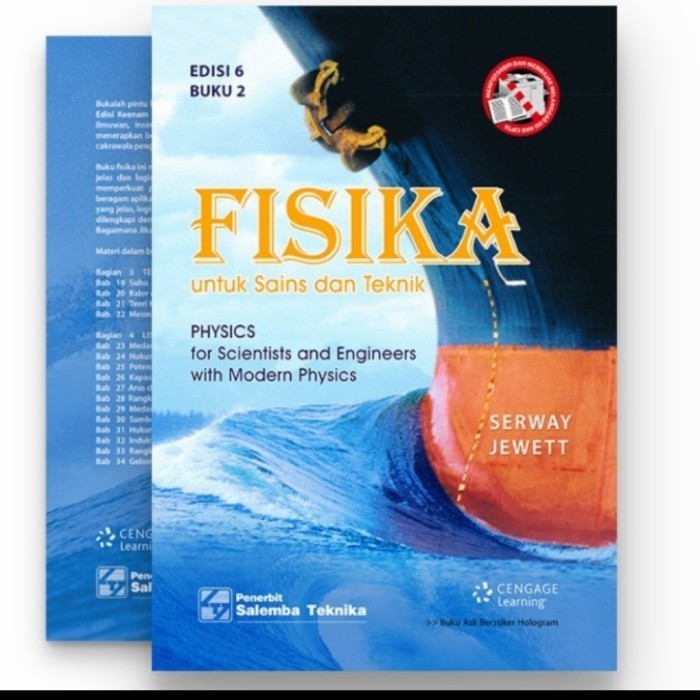 [COD] Buku Fisika Untuk Sains Dan Teknik. Buku 2. Ed. 6.Serway Jewett Berkualitas