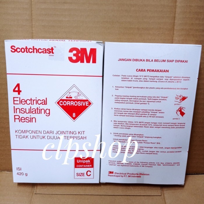 

[Baru] Electrical Insulation 3M Resin C Uk 420 G Terbatas