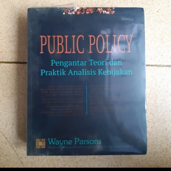 

[Baru] Buku Public Policy Original Prenada Terbaru