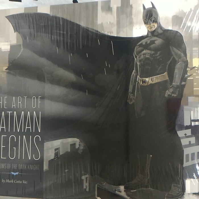 [Baru] Batman Begins - Shadow Of Dark Knight Art Book Hardcover Terbaru