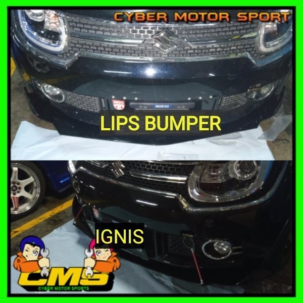 [New Ori] Lips Bumper Depan Suzuki Ignis . Bodykit Ignis. Front Lips Bumper Diskon