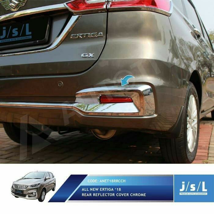[New] Jsl - Ring Cover Reflektor Bemper Belakang Bawah All New Ertiga R3 Limited