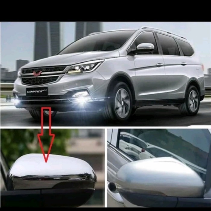 [Original] Cover Spion/Batok Spion Mobil Wuling Cortez Chrume Terbaru