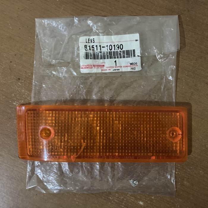 [Original] Mika Lampu Sen Bemper Kanan Rh Retak Starlet Ep71 Kotak Toyota Genuine Terbaru
