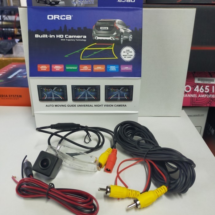 ✅Baru Kamera Mundur Orca Muving Oem Toyota Ayla Soket Rca Terbaru