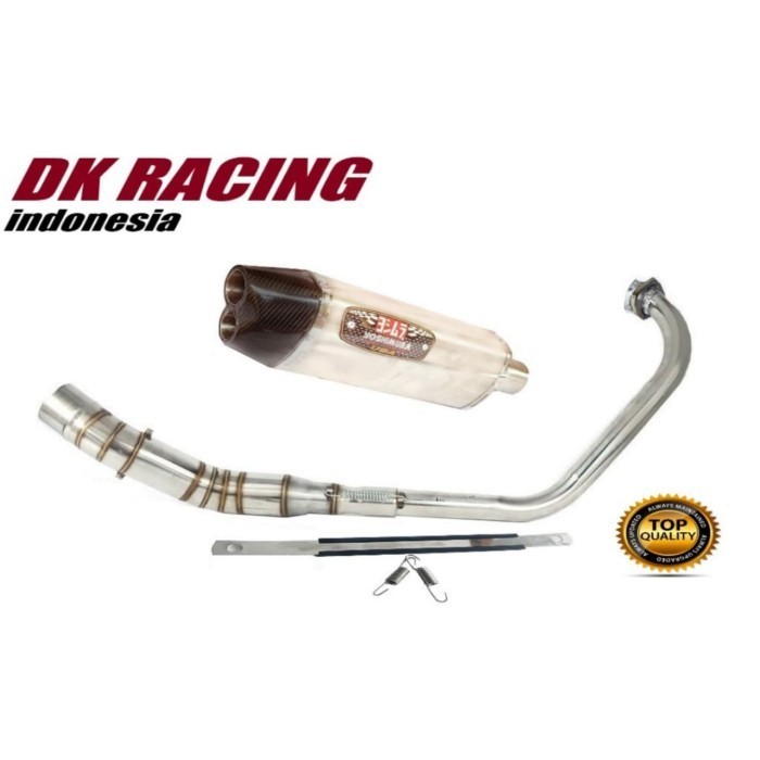 ✅New Ori Knalpot Racing Yamaha Byson Yoshimura R77 Fullsystem Titan Berkualitas