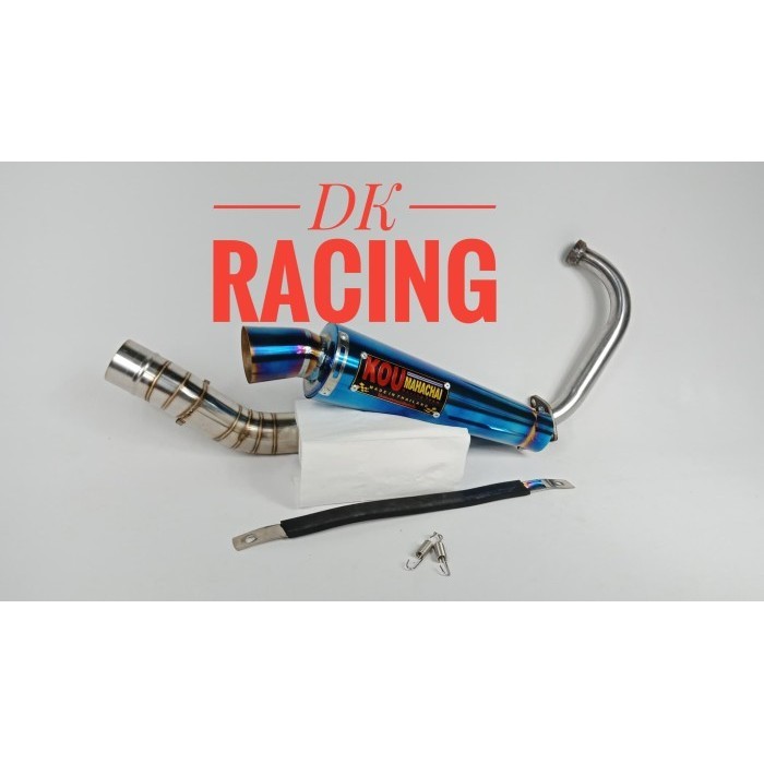 ✅New Ori Knalpot Racing Honda Supra X Gtr 150 Kuo Bloumont Terbatas