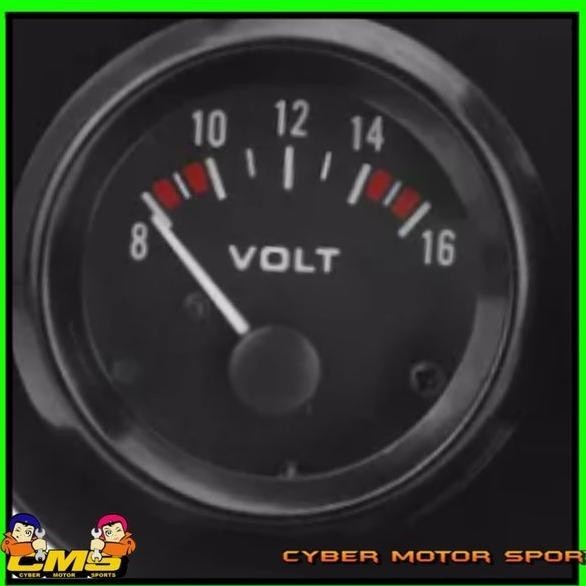 ✅Termurah Gauge Meter Indikator Mobil Volt Meter. Pengukur Voltase Aki Mobil Berkualitas