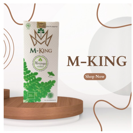 JAMU TETES MKING // MKING MORINGA 100% ORIGINAL