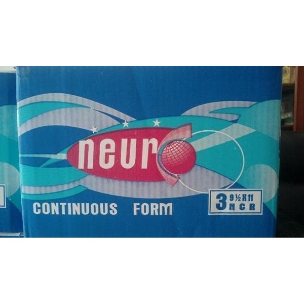 

Continous Form 91/2 X 11 3 Ply ( K3 Neuro ) Ncr / Kertas Komputer Best