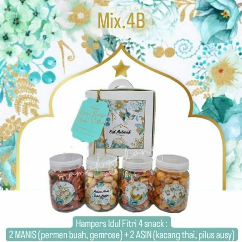 

TRE Hampers Snack 6 macam mix hantaran hari raya lebaran natal imlek paket gift isi 4 atau 6 ekonomis higienis TERLARIS