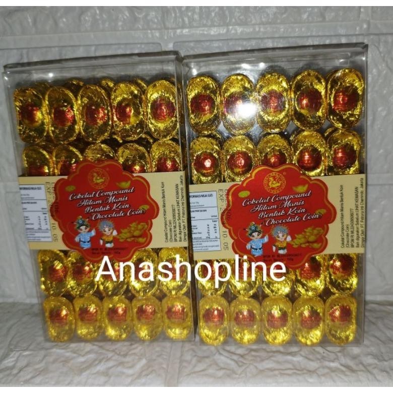 

TRE Coklat Koin Yuan Bao Chen Liang Ji 216gr / 72bj / manisan TERLARIS