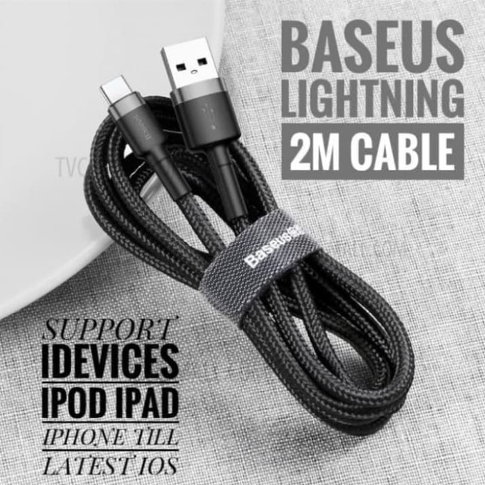 Baesus kabel charger Ios lightning iphone all Ios 2M