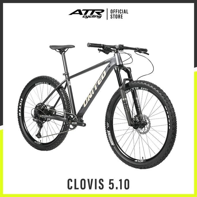 United Bike Sepeda Gunung MTB AL 29-11SP CLOVIS 5.10 (15) (20) GY-BK