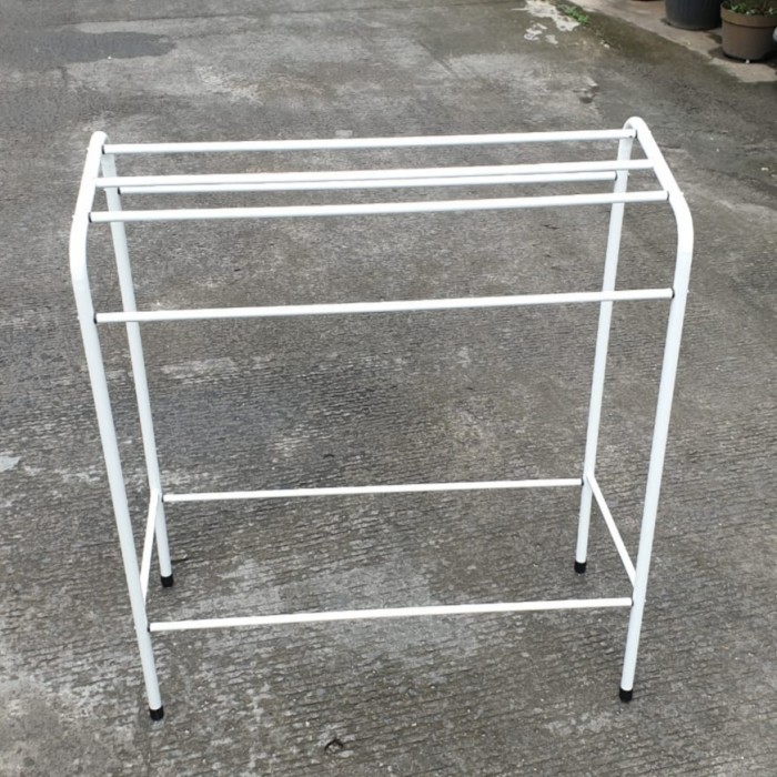 RAK JEMURAN HANDUK BESI 80X35.5X90CM WEO BC0322