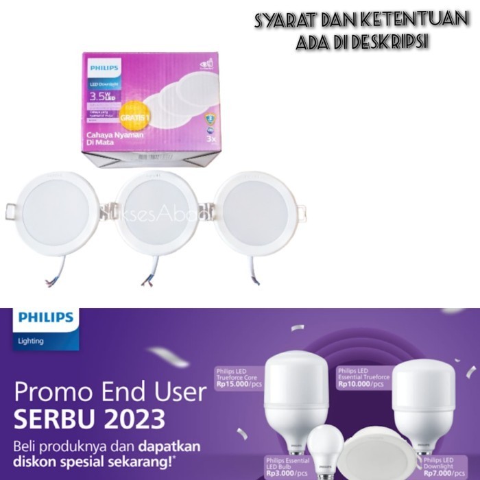 DOWNLIGHT PANEL 3.5W MESON PAKET PHILIPS