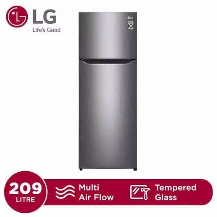 [Baru] Kulkas Lg Gn-B215 Sqmt Lemari Es 2 Pintu Lg Gnb 215Sqmt 210 Inverter Terbaru