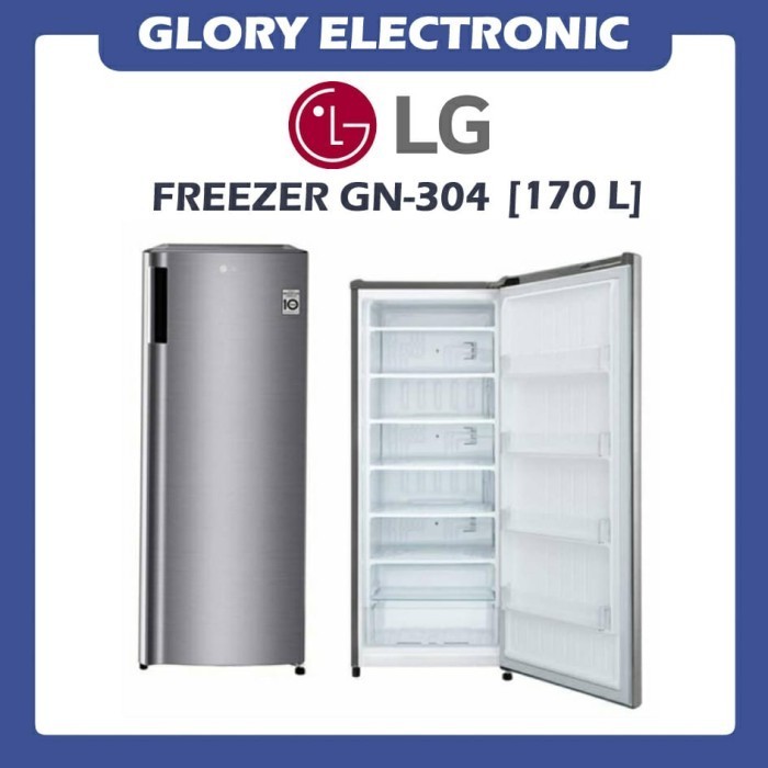 [Baru] Freezer Lg Gn-304 Sl 6 Rak Diskon