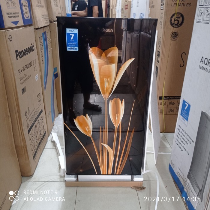 [Baru] Kulkas 1 Pintu Aqua Aqr-181Lk/Lb Diskon