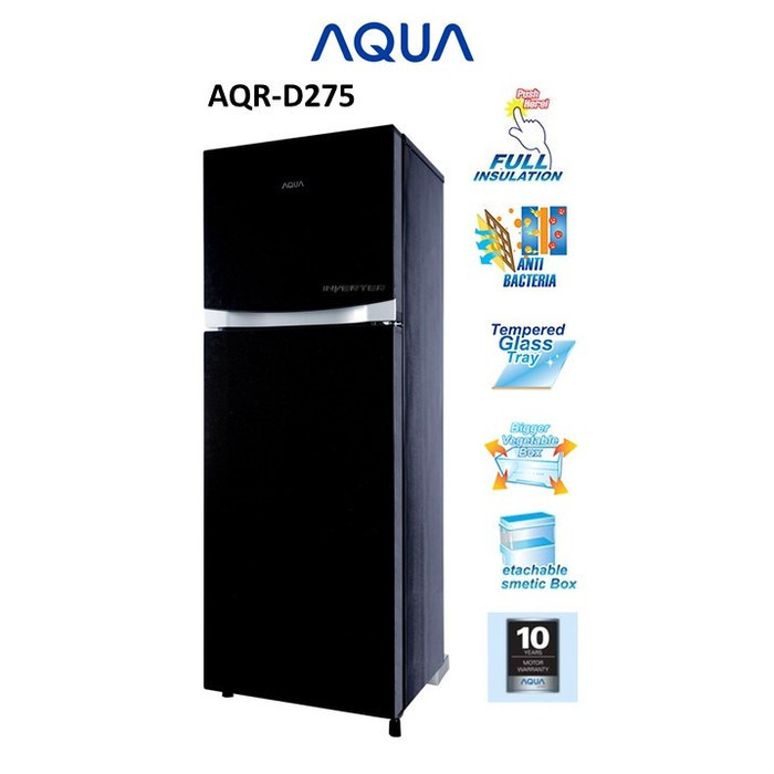 [Baru] Kulkas Aqua Aqr-D275 Limited