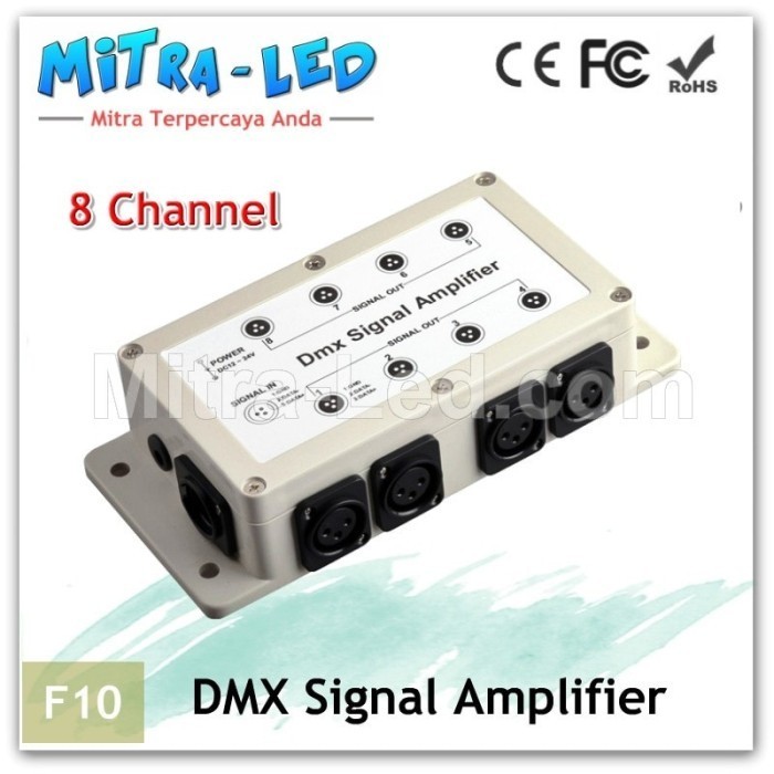 DMX SIGNAL AMPLIFIER - F10