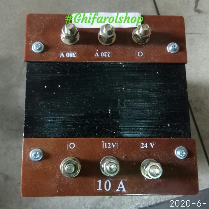[New Ori] Travo Step Up  Down 10 A 380/220 - 12/24 Berkualitas