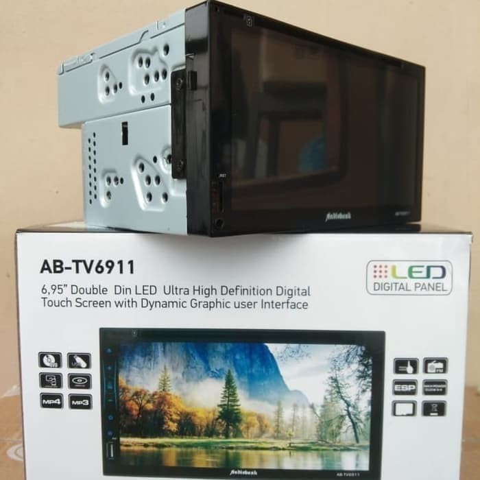 [Baru] Head Unit Double Din Tv Dvd Great Xenia 2016 Limited