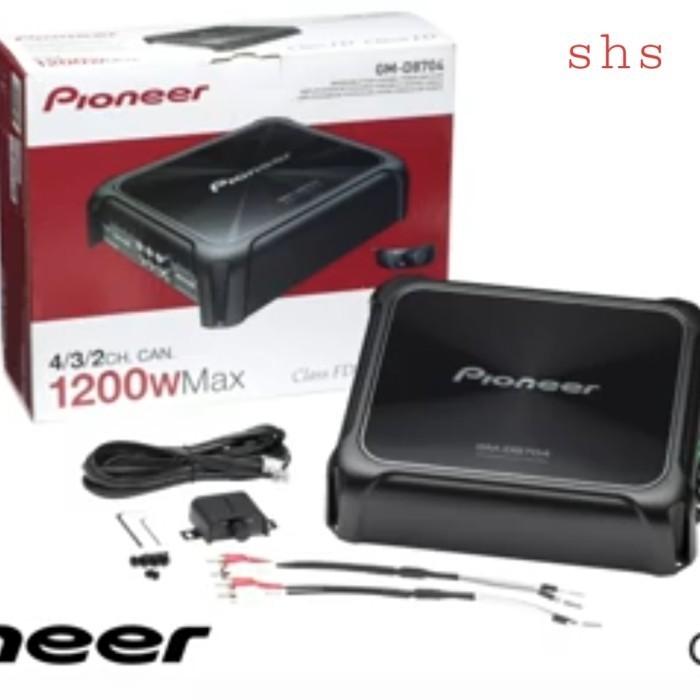 [Baru] Power Pioneer Gm-D8704 / Power Aplifier Monoblock Pioneer Gmd8704 Limited