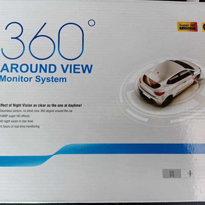 [Baru] Camera Kamera Mobil 360 Camera Mundur Parkir Hd Universal Original Diskon